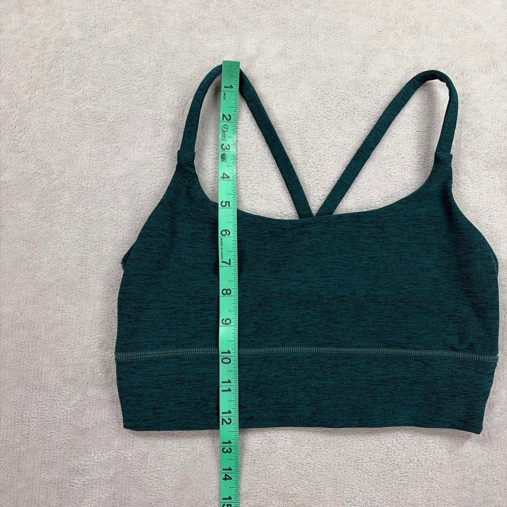 Vuori Long Line Elevation Bra Women Small Forest Green Strappy Back  Activewear - Picture 8 of 8
